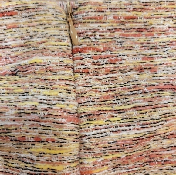 NWOT Ann Taylor LOFT Cotton Poly Tweed Skirt Size 12 - Picture 5 of 9